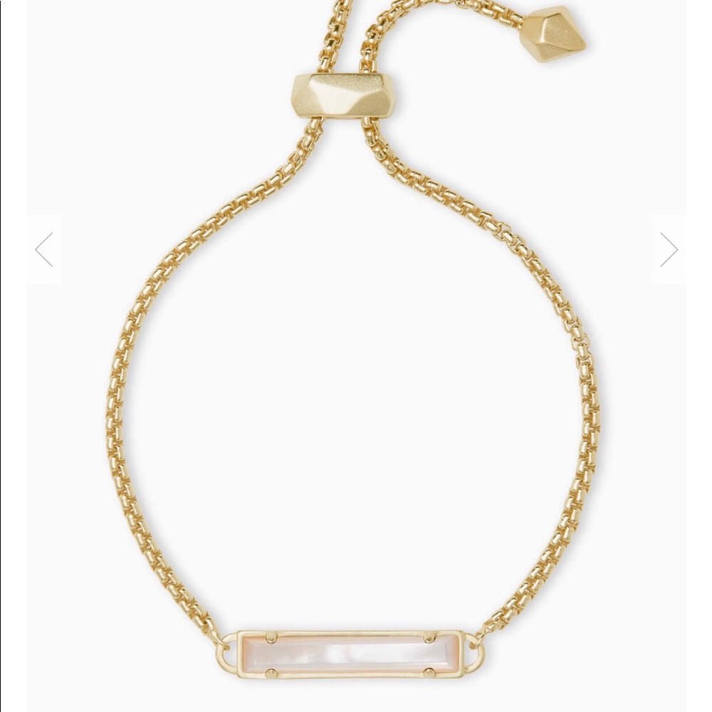 Kendra Scott Stan Adjustable Gold Chain Bracelet